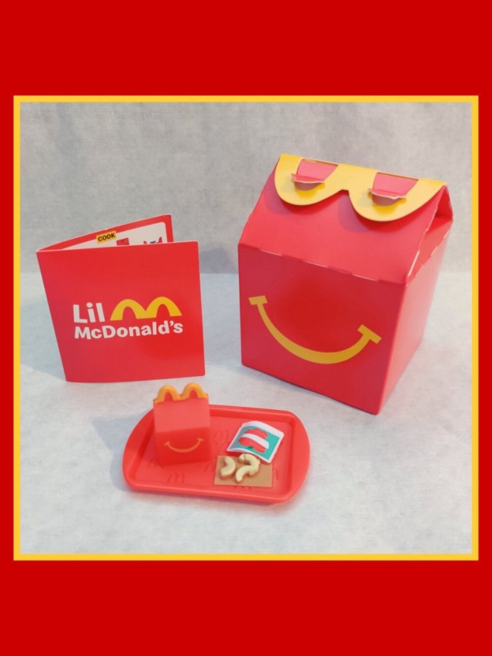 Lil McDonald's Mini Happy Meal and Apple Slices - Happy Meal Toy #18 - July 2025